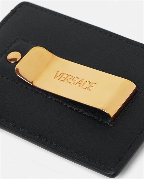 porte monnaie versace femme|versace card holder.